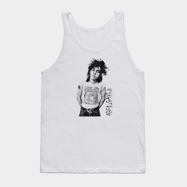 Retro Nick Cave Young design vintage Tank Top by GekNdangSugih